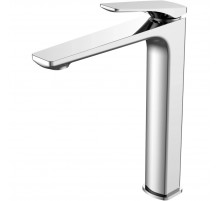 Смеситель для раковины Vincea Puro VBF-5P02CH без донного клапана, хром