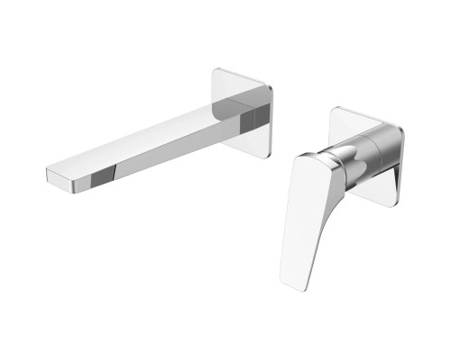 Смеситель для раковины Vincea Puro VBFW-5P01CH встраиваемый, без донного клапана, хром