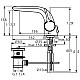 Купить Смеситель для раковины с донным клапаном Ideal Standard Melange A4258AA в магазине сантехники Santeh-Crystal.ru