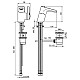 Купить Смеситель для раковины с донным клапаном Ideal Standard Melange B8630AA в магазине сантехники Santeh-Crystal.ru