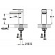 Купить Смеситель для раковины без донного клапана BelBagno Carin CAR-LVM3-CRM в магазине сантехники Santeh-Crystal.ru