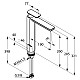 Приобрести Смеситель для раковины без донного клапана Kludi E2 492980575 в магазине сантехники Santeh-Crystal.ru