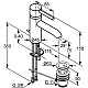 Приобрести Смеситель для раковины с донным клапаном Kludi Bozz 382920576 в магазине сантехники Santeh-Crystal.ru