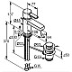 Заказать Смеситель для раковины с донным клапаном Kludi Zenta 382520575 в магазине сантехники Santeh-Crystal.ru