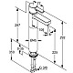 Заказать Смеситель для раковины без донного клапана Kludi Zenta 382560575 в магазине сантехники Santeh-Crystal.ru