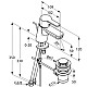 Купить Смеситель для раковины с донным клапаном Kludi Logo Neo 372850575 в магазине сантехники Santeh-Crystal.ru