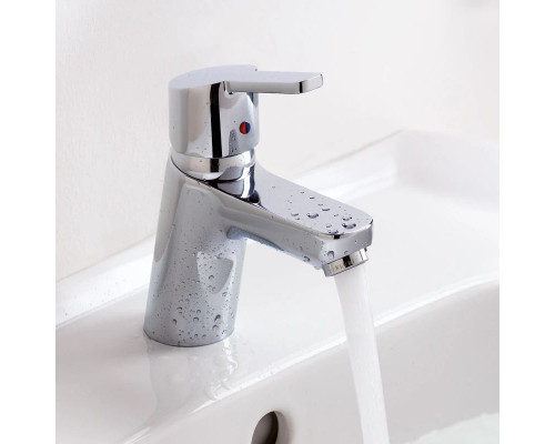 Купить Смеситель для раковины с донным клапаном Kludi Logo Neo 372820575 в магазине сантехники Santeh-Crystal.ru