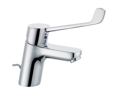 Приобрести Смеситель для раковины с донным клапаном Kludi Logo Neo Care 372870575 в магазине сантехники Santeh-Crystal.ru