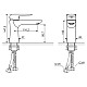 Приобрести Смеситель для раковины без донного клапана Excellent Clever ARAC.4101CR0 в магазине сантехники Santeh-Crystal.ru