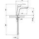 Приобрести Смеситель для раковины без донного клапана Cezares FLORIAN-LSM1-01-W0 в магазине сантехники Santeh-Crystal.ru