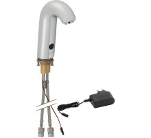 Сенсорный смеситель для раковины Geberit тип 60, питание от сети, с миксером 115.724.21.1