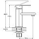 Купить Смеситель для раковины G.Lauf NOB1-A128 в магазине сантехники Santeh-Crystal.ru
