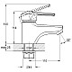 Заказать Смеситель для раковины G.Lauf LWZ1-A182 в магазине сантехники Santeh-Crystal.ru