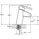 Заказать Смеситель для раковины G.Lauf LWF1-A113 в магазине сантехники Santeh-Crystal.ru