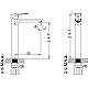 Приобрести Смеситель для раковины Bien Alesta BL21001104 в магазине сантехники Santeh-Crystal.ru