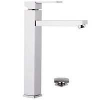 Смеситель для раковины с донным клапаном Remer Qubika Q10LB