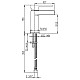 Купить Смеситель для раковины без донного клапана Paini DAX-R 84CR205WFRKM в магазине сантехники Santeh-Crystal.ru