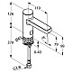 Заказать Электронный вентиль на одну воду для раковины Kludi Zenta 3810505 в магазине сантехники Santeh-Crystal.ru
