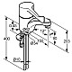 Купить Смеситель для раковины без донного клапана Kludi Medi Care 341120534 в магазине сантехники Santeh-Crystal.ru