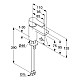 Купить Смеситель для раковины без донного клапана Kludi Zenta SL 482620565 в магазине сантехники Santeh-Crystal.ru