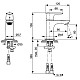 Приобрести Смеситель для раковины без донного клапана Ideal Standard Connect Air Piccolo A7018AA в магазине сантехники Santeh-Crystal.ru