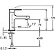 Заказать Смеситель для раковины без донного клапана Jacob Delafon Strayt E8919-CP в магазине сантехники Santeh-Crystal.ru