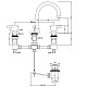 Заказать Cмеситель для раковины с донным клапаном Jaquar Florentine FLR-CHR-5191N в магазине сантехники Santeh-Crystal.ru