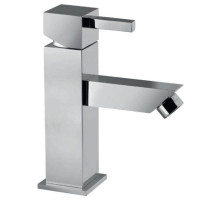 Смеситель для раковины без донного клапана Jaquar Kubix-F KUB-CHR-35025B