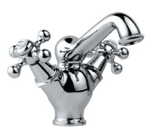 Смеситель для раковины без донного клапана Jaquar Queen’s QQT-CHR-7167B