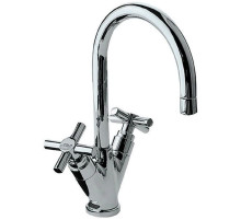 Смеситель для раковины без донного клапана Jaquar Solo SOL-CHR-6167B