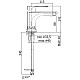 Заказать Смеситель для раковины без донного клапана Paffoni Sly SY071CR в магазине сантехники Santeh-Crystal.ru