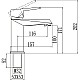 Заказать Смеситель для раковины Savol 55H S-005511H в магазине сантехники Santeh-Crystal.ru