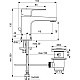 Заказать Смеситель для раковины с донным клапаном Ideal Standard Cerafine D BC685AA в магазине сантехники Santeh-Crystal.ru