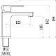 Заказать Смеситель для раковины Savol 700 S-600701 в магазине сантехники Santeh-Crystal.ru