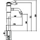 Приобрести Смеситель для раковины Savol 66C S-006612C в магазине сантехники Santeh-Crystal.ru