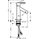 Заказать Смеситель для раковины с выпуском Axor Starck 10003000 в магазине сантехники Santeh-Crystal.ru