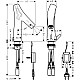 Заказать Смеситель для раковины бесконтактный, питание от сети Axor Starck Organic 12173000 в магазине сантехники Santeh-Crystal.ru