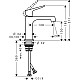 Заказать Смеситель для раковины с выпуском Axor Citterio M 34017000 в магазине сантехники Santeh-Crystal.ru