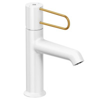 Смеситель для раковины без донного клапана Jacob Delafon Odeon Rive Gauche E21029-GLD-00