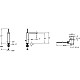 Приобрести Смеситель для раковины с донным клапаном Jacob Delafon Composed E73053-TT в магазине сантехники Santeh-Crystal.ru