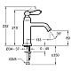 Заказать Смеситель для раковины без донного клапана Jacob Delafon Louise E24360-BCN в магазине сантехники Santeh-Crystal.ru