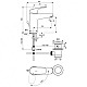 Купить Смеситель для раковины с донным клапаном CoolStart Ideal Standard Ceraflex B1715AA в магазине сантехники Santeh-Crystal.ru