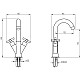 Заказать Смеситель для раковины Migliore Naxos ML.NAX-7634.CR в магазине сантехники Santeh-Crystal.ru