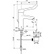 Заказать Смеситель для раковины с донным клапаном Ideal Standard Ceraplus 2.0 BC105AA в магазине сантехники Santeh-Crystal.ru