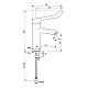 Купить Смеситель для раковины без донного клапана Ideal Standard Ceraplus 2.0 BC106AA в магазине сантехники Santeh-Crystal.ru