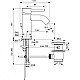 Заказать Смеситель для раковины с донным клапаном Ideal Standard Ceraline BC193AA в магазине сантехники Santeh-Crystal.ru