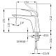 Купить Смеситель для раковины без донного клапана Teka Itaca 67386020N2 в магазине сантехники Santeh-Crystal.ru