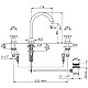 Заказать Смеситель для раковины с донным клапаном Nicolazzi Mac Kinley 05 2208NL29 в магазине сантехники Santeh-Crystal.ru