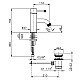 Купить Смеситель для раковины с донным клапаном Nicolazzi Monocomando Arena 3702CR56M в магазине сантехники Santeh-Crystal.ru