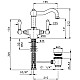 Заказать Смеситель для раковины с донным клапаном Nicolazzi El Capitan 1432CB69 в магазине сантехники Santeh-Crystal.ru